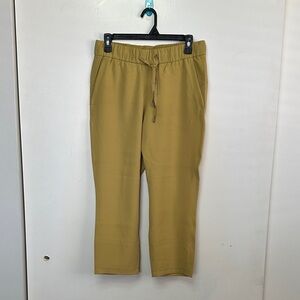 Lululemon Athletica Mustard Capris